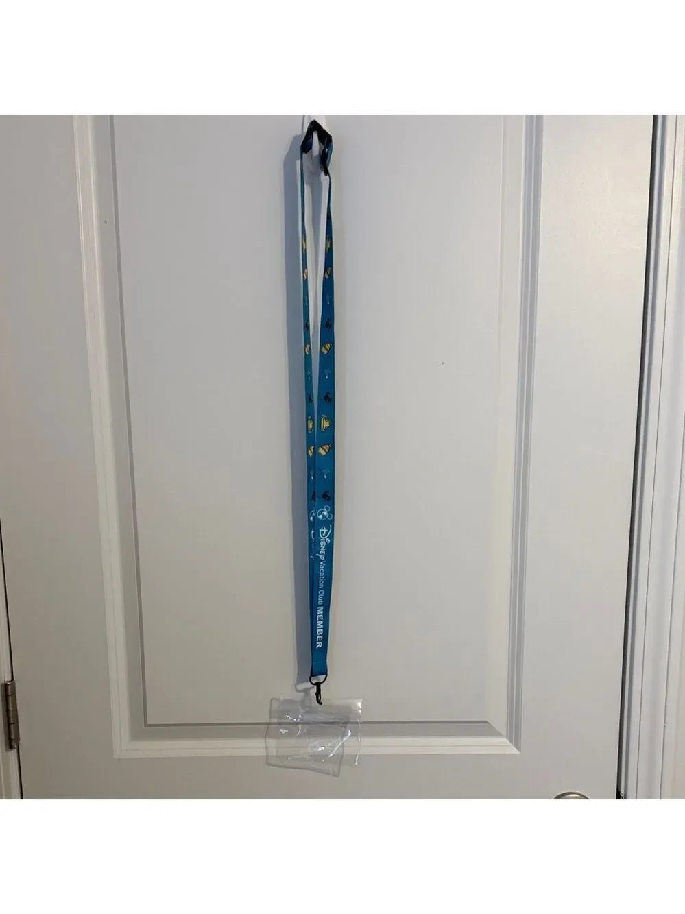 *Disney Vacation Club Blue Lanyard with Card Holder
